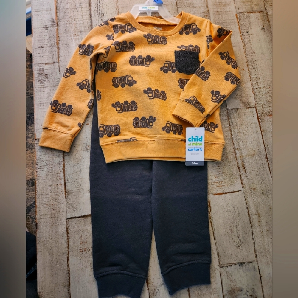 Sweatshirt and pants from Carter's 24mo